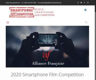 Smartphonefilmcompetition.co.ke(Smartphone Film Competition) Screenshot