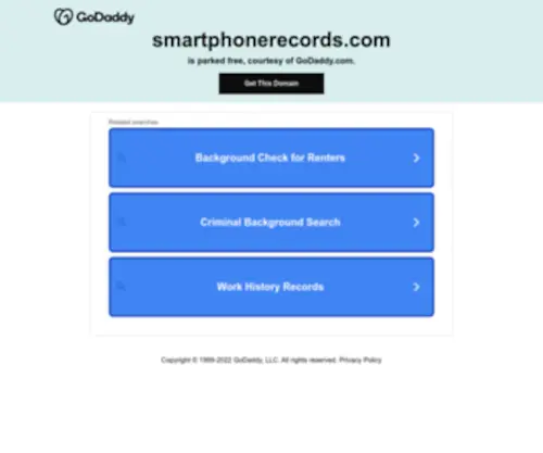 Smartphonerecords.com(SmartPhoneRecords) Screenshot