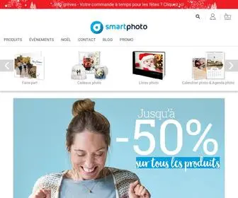 Smartphoto.fr(Découvrez des cadeaux personnalisés fun à créer) Screenshot