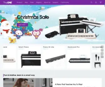 Smartpiano.com(The ONE Smart Piano) Screenshot