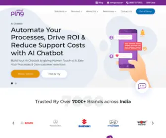 Smartping.in(Reach more customers with the best bulk sms service provider) Screenshot