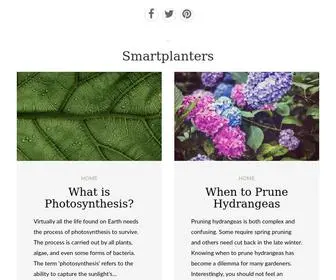 Smartplanters.com(Lawn, Landscape, Garden, Medicinal Plants) Screenshot