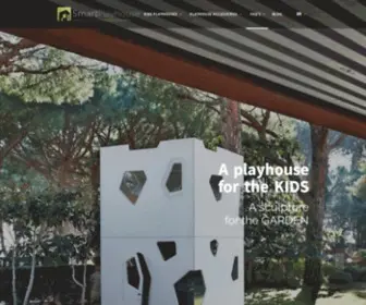 Smartplayhouse.com(Modern & luxury kids playhouse) Screenshot