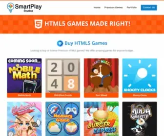 Smartplaystudios.com(License Premium Html5 Games) Screenshot