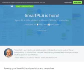 Smartpls.de(Smartpls) Screenshot