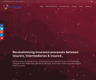 Smartpolicyplatform.com(Smart policy insurance platform smart policy platform) Screenshot