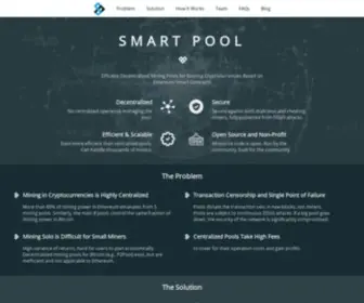 Smartpool.io(Smart Pool) Screenshot