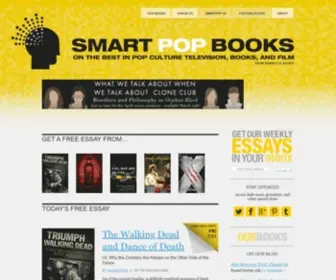 Smartpopbooks.com(Smart Pop Books) Screenshot