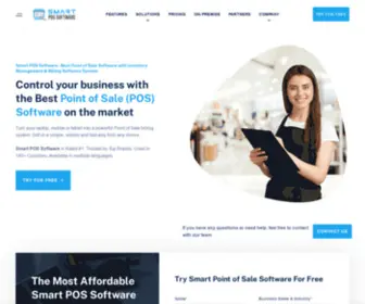 Smartpossoftware.com(Smart POS Software System) Screenshot