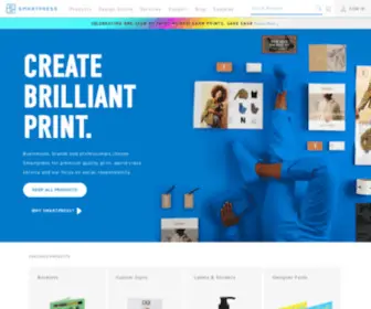 Smartpress.com(Premium Online Printing Designed for Creative Professionals) Screenshot
