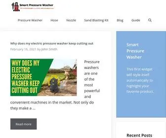 Smartpressurewasher.com(Smart Pressure Washer) Screenshot