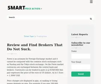 Smartpriceaction.com(Smart Price Action) Screenshot