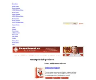 Smartprintlab.com(Poster and banner software) Screenshot