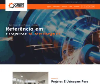 Smartprojusinagem.com.br(Projetos e Usinagem) Screenshot