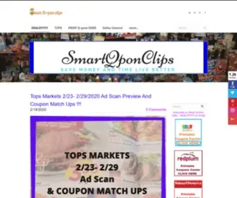 SmartQponclips.com(DEALS) Screenshot