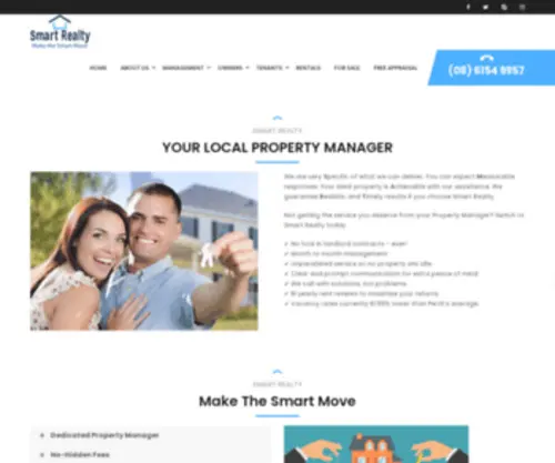 Smartrealty.com.au(Real Estate Property Management) Screenshot