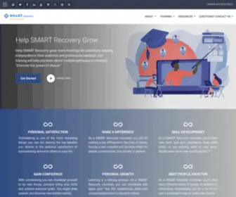 Smartrecoverytraining.org(SMART Recovery Distance Training) Screenshot