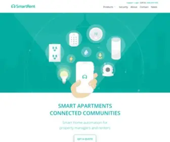 Smartrent.com(Smart home automation) Screenshot