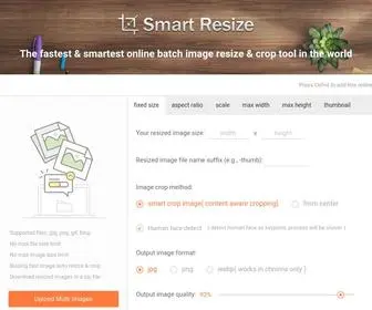 Smartresize.com(Smart Resize) Screenshot