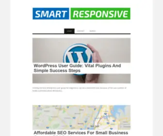 Smartresponsive.com(Affordable SEO Services For Small Business Owners) Screenshot