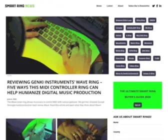 Smartringnews.com(Smart Ring News) Screenshot