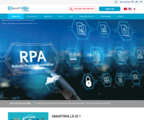 Smartrpa.asia(SmartRPA (Robotics Process Automation)) Screenshot