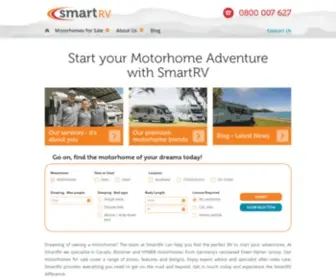 Smartrv.co.nz(SmartRV Motorhomes For Sale NZ) Screenshot
