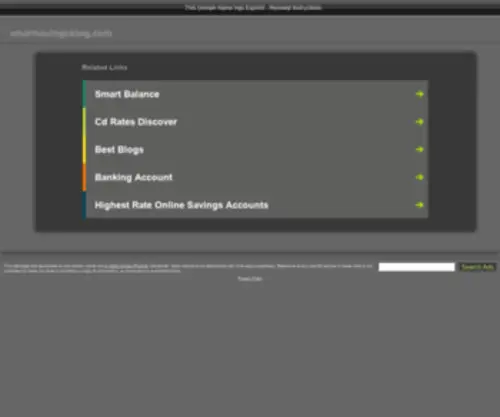 Smartsavingsblog.com(smartsavingsblog) Screenshot