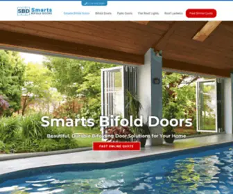 Smartsbifolddoors.co.uk(Smarts Bifold Doors 2020 upgraded Solutions for Your Home) Screenshot