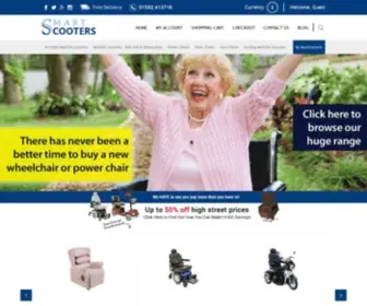 Smartscooters.co.uk(Cheap Mobility scooters London) Screenshot