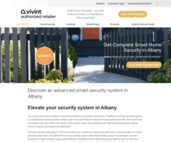 Smartsecurityalbany.com(Top Security Systems Albany) Screenshot