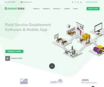 Smartserv.io(Field Service Enablement Software & Mobile App) Screenshot