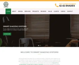 Smartshadingsystems.com(Smart Shading Systems) Screenshot