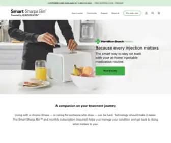 Smartsharpsbin.com(Smart Sharps Bin) Screenshot