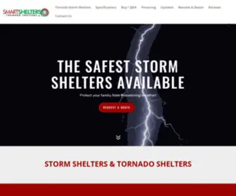 Smartsheltersinc.com(Storm Shelters OKC for Tornado Protection by Smart Shelters) Screenshot