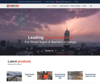 Smartsign.co.ke(Leading road furniture & signs manufacturers in Kenya) Screenshot