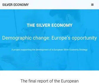 Smartsilvereconomy.eu(Smart Silver Economy) Screenshot