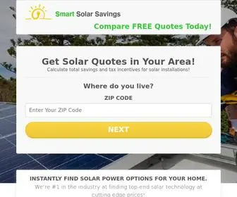 Smartsolarsavings.com(Smart Solar Savings) Screenshot