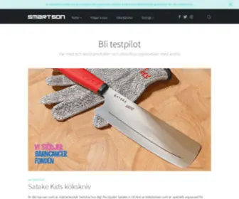 Smartson.se(Testa, tyck till och dela) Screenshot