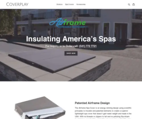 Smartspasystem.com(Coverplay, Inc) Screenshot