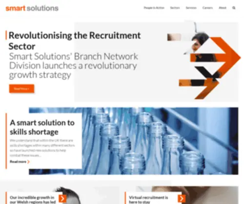 Smartsr.co.uk(Smart Solutions Group) Screenshot