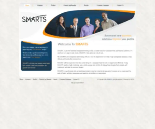 Smartssales.com(Sales Management Tracking Software For Banks) Screenshot