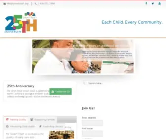 Smartstart.org(Smart Start & The North Carolina Partnership for Children) Screenshot