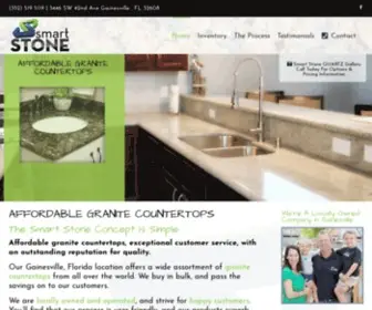 Smartstonecountertops.com(Smart Stone in Gainesville) Screenshot