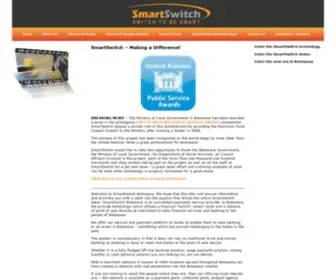 Smartswitch.co.bw(SmartSwitch Botswana) Screenshot