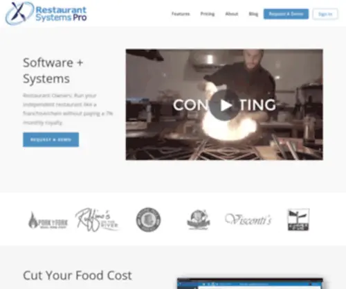 Smartsystemspro.com(Restaurant Systems Pro) Screenshot