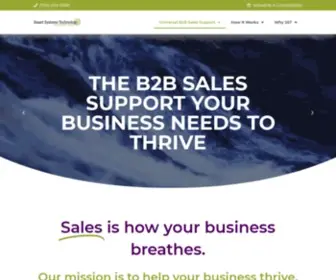 Smartsystemstechnology.com(Universal B2B Sales Support) Screenshot