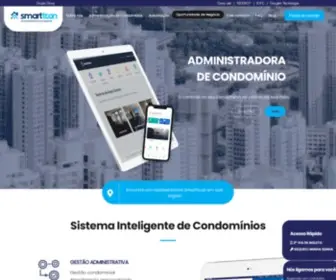 Smarttcon.com.br(Administradora de condomínio) Screenshot