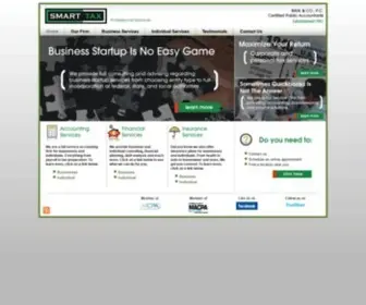 SmarttaxcPa.com(CPA Firm) Screenshot