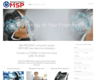 Smarttechmsp.com(IT Services) Screenshot